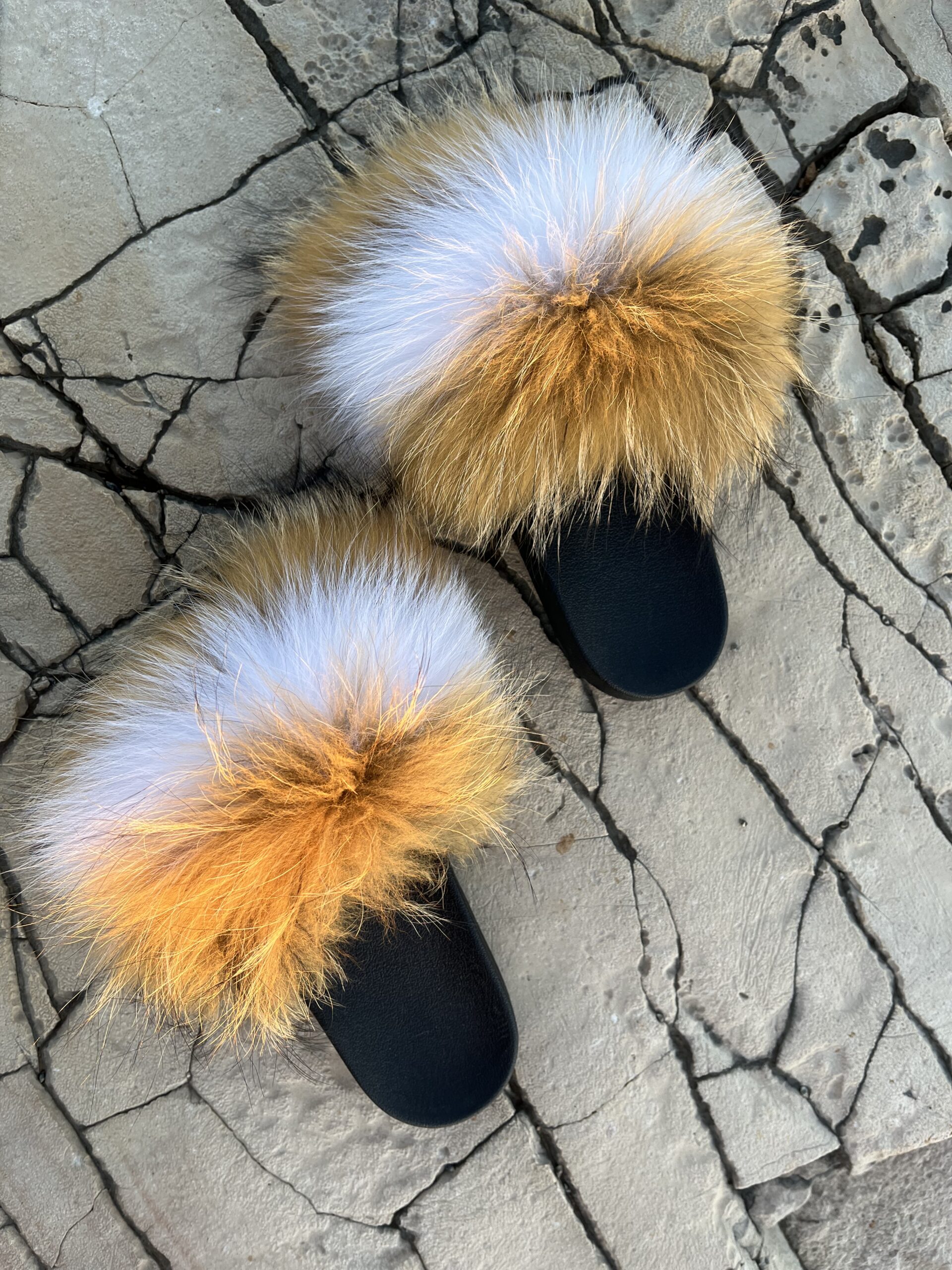 Szőrmés papucs – Royal